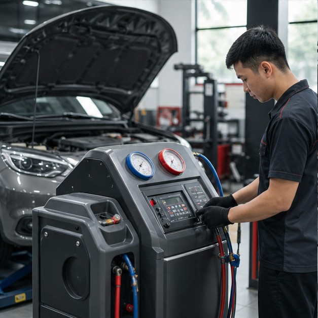 Bảo dưỡng hệ thống điều hòa ô tô