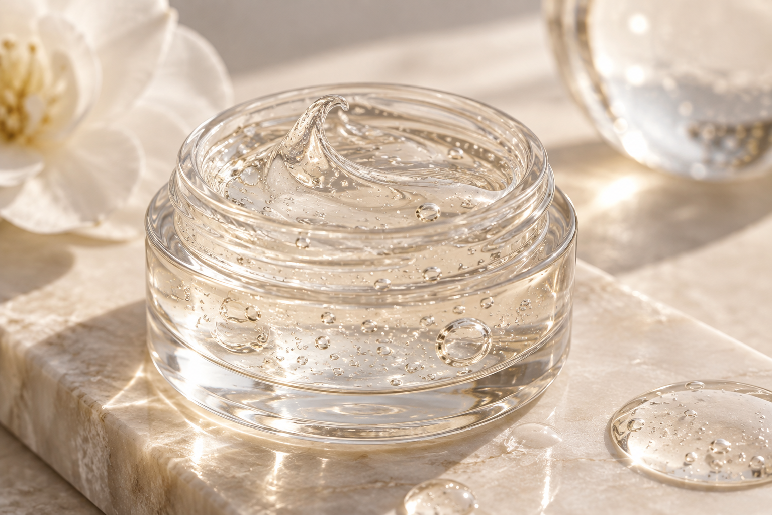 Gel serum trong suốt