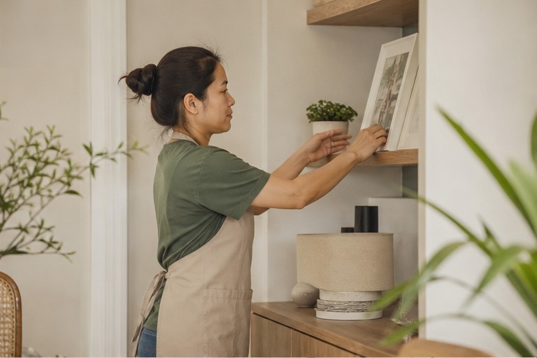 Sắp xếp phòng khách