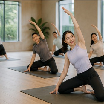 Góc nghỉ trong câu lạc bộ