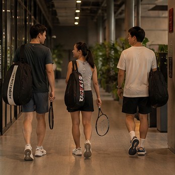 Khoảnh khắc trên sân
