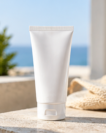 Không gian Ingredient Lab với chai serum