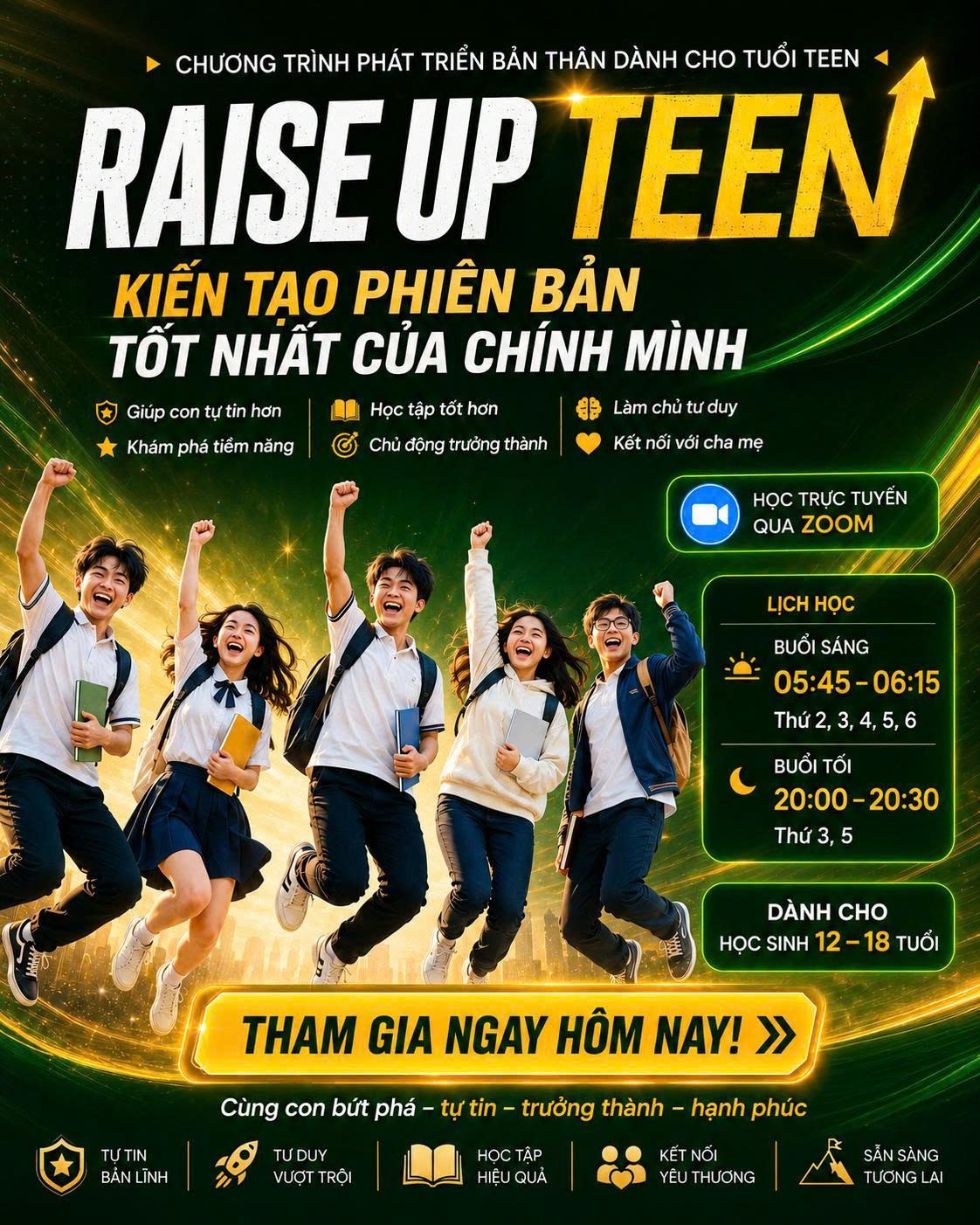 RAISE UP TEEN