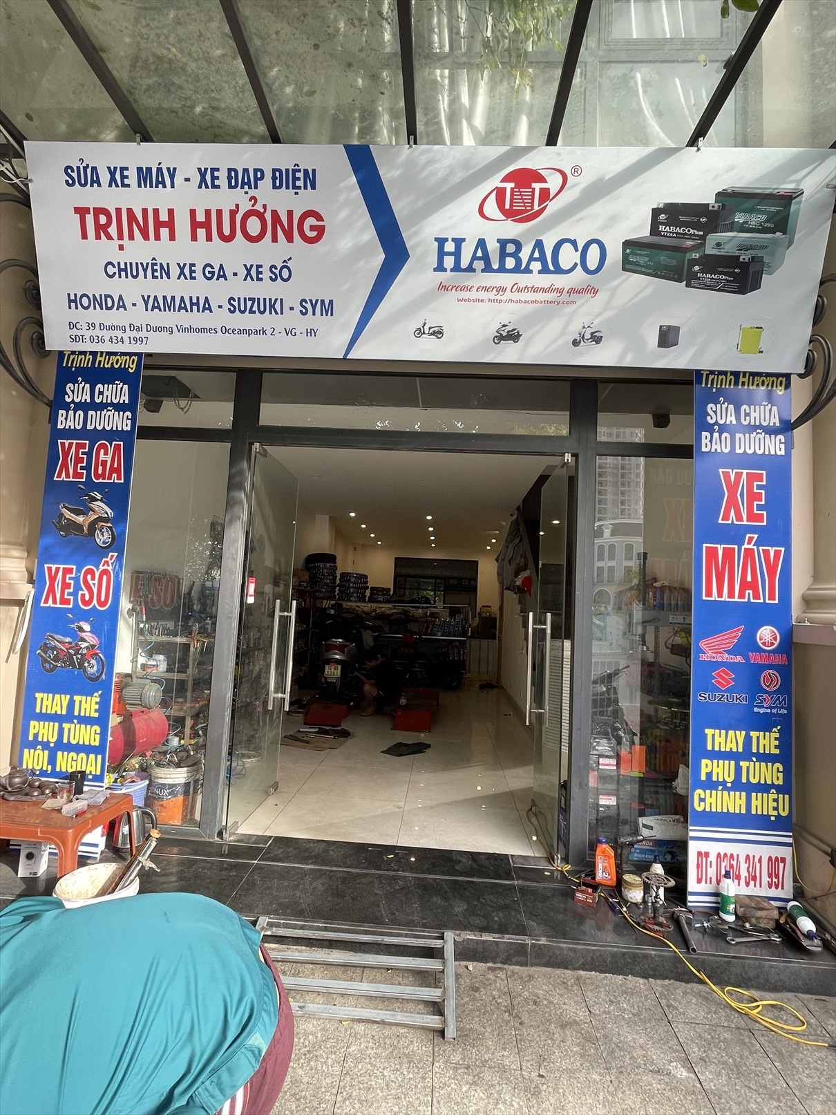 Sửa xe máy Trịnh Hưởng