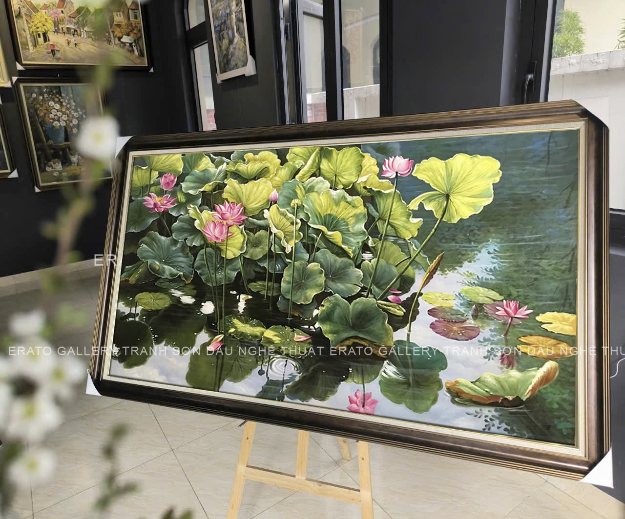 Tranh sơn dầu Erato Gallery