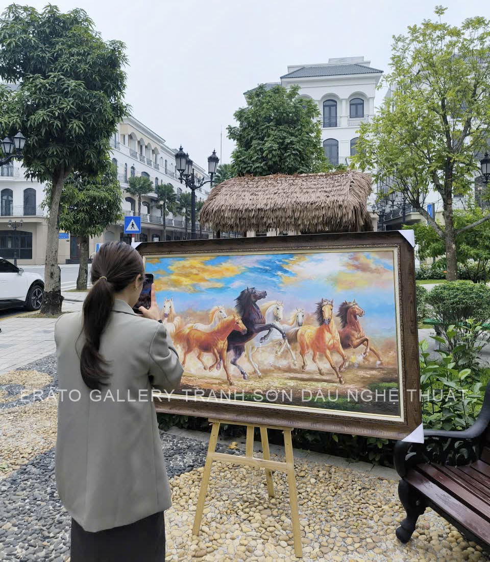Tranh sơn dầu Erato Gallery