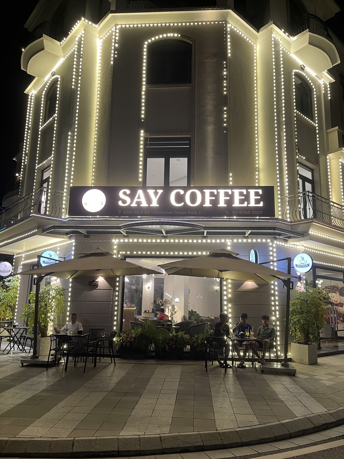SAY COFFEE