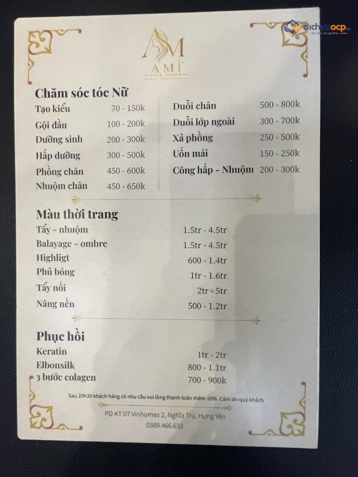 Image 10 of Ami Hair Salon